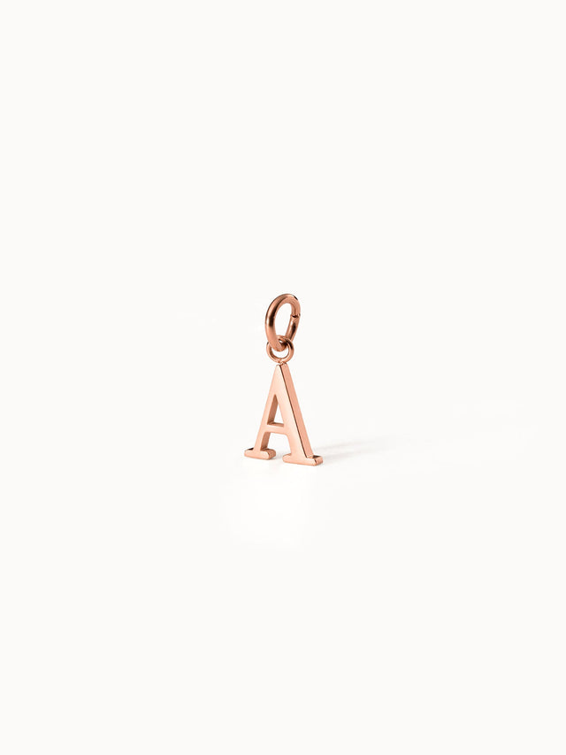 Roségoldener PURELEI Buchstaben-Anhänger 