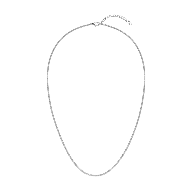 Silberne Kette mit elegantem Design von PURELEI, minimalistisch und zeitlos.