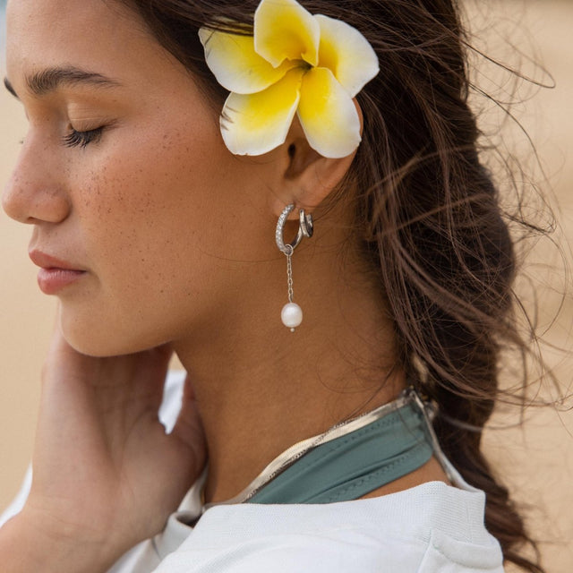 Double Glitter Earring - INT PURELEI