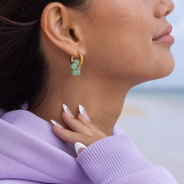 Jade Flower Charm - INT PURELEI