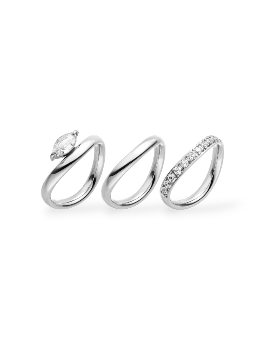 Lumi Trio Ring Set - INT PURELEI