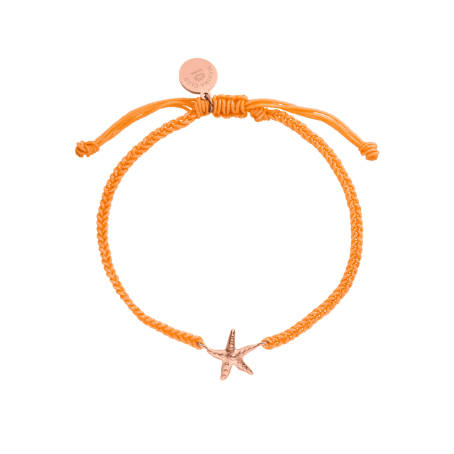Mahina Club Beach Star Orange Bracelet - INT PURELEI