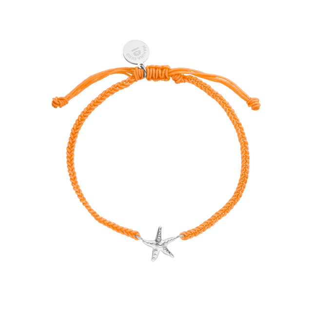 Mahina Club Beach Star Orange Bracelet - INT PURELEI