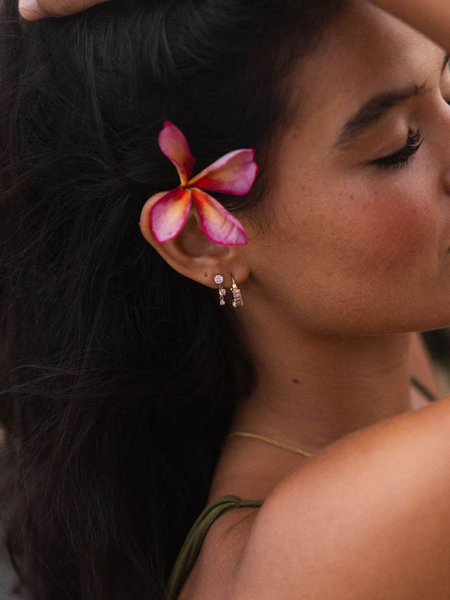 Pink Love Earring - INT PURELEI