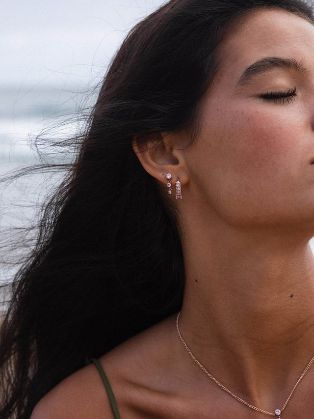 Pink Love Earring - INT PURELEI