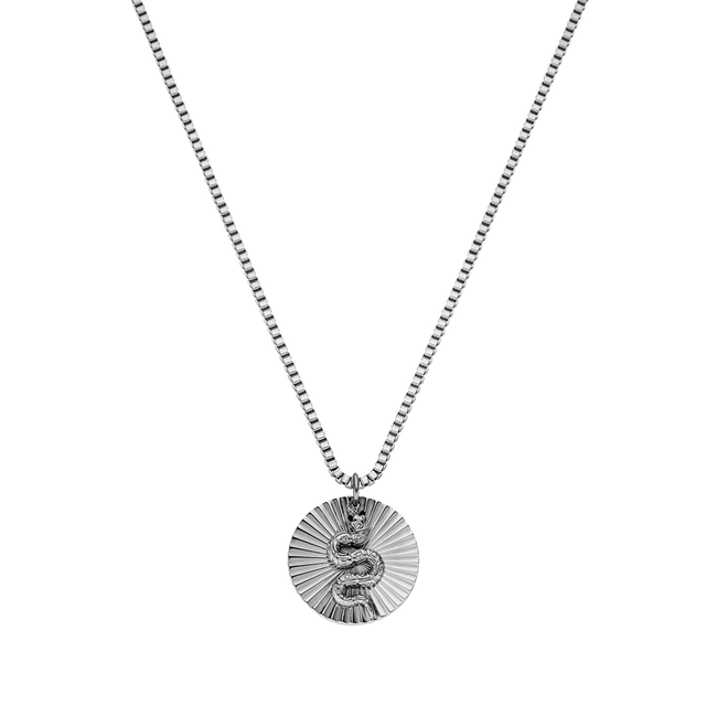 Snake Coin Necklace - INT PURELEI