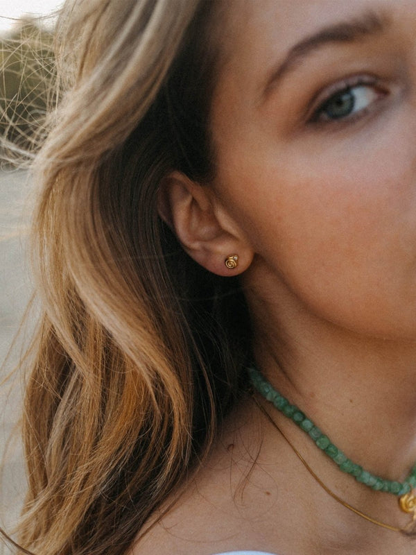 Sundial Shell Earring - INT PURELEI