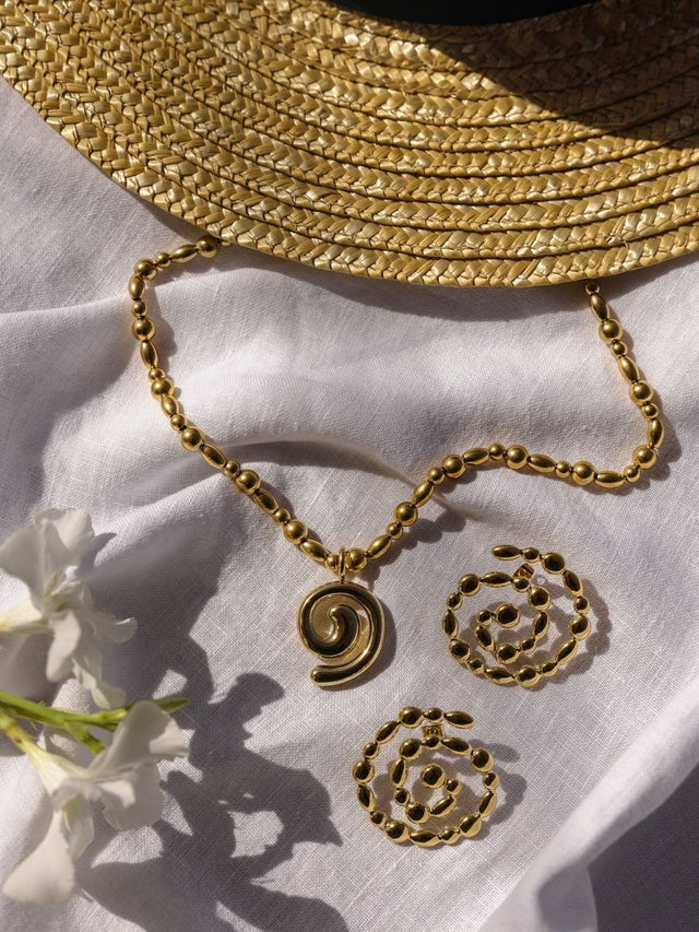 Swirl Necklace - INT PURELEI