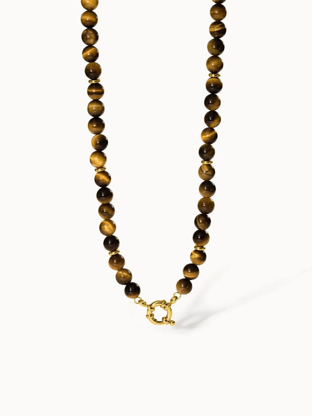 Tiger Stone necklace - INT PURELEI