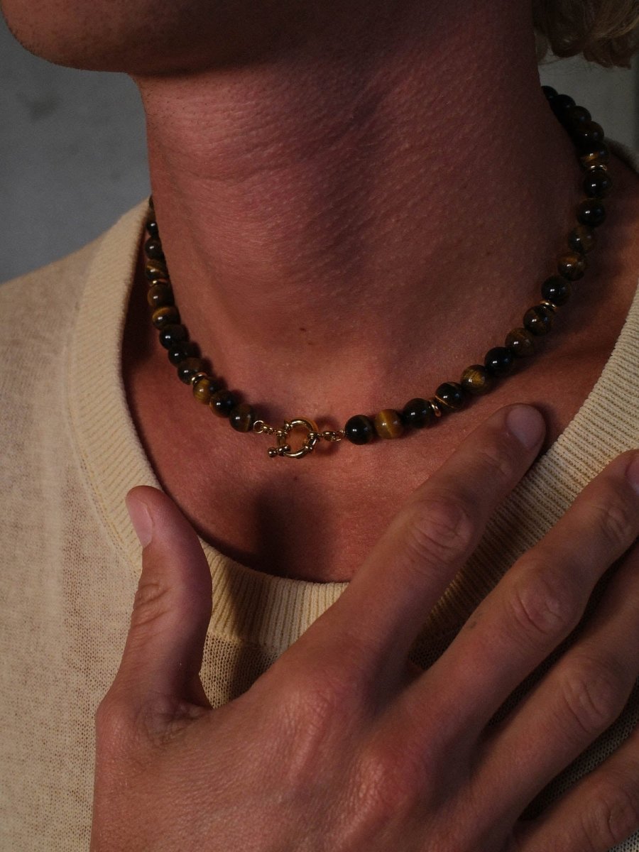 Tiger Stone necklace - INT PURELEI