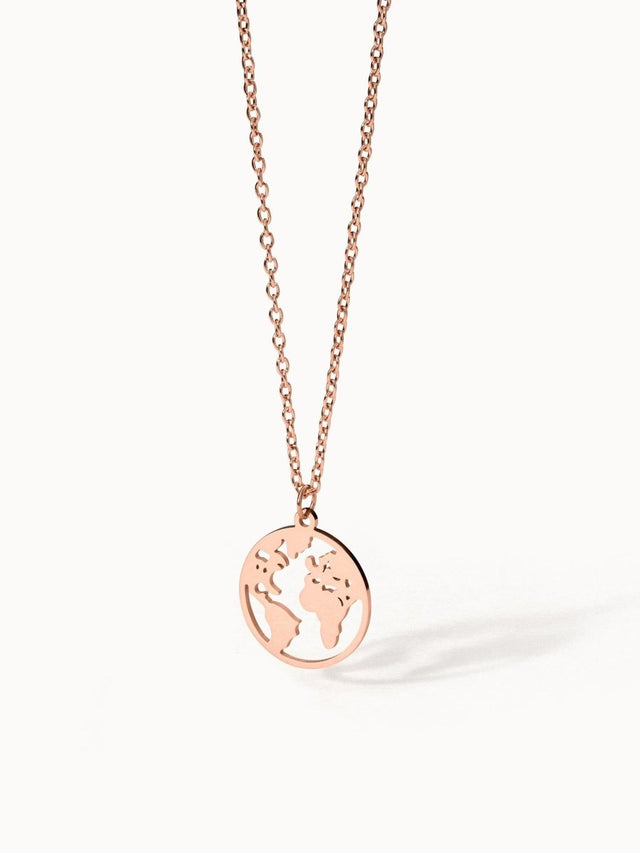 World Map Necklace - INT PURELEI