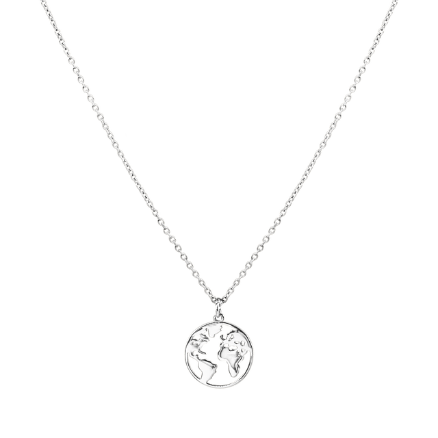 World Map Necklace - INT PURELEI